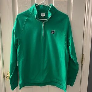 University of Notre Dame quarter zip